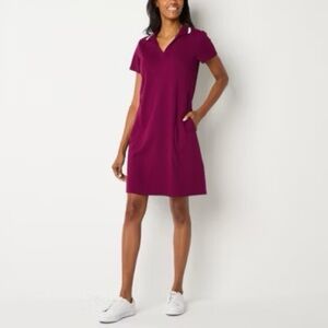 NEW Liz Claiborne Short Sleeve Tee Shirt Dress. XL